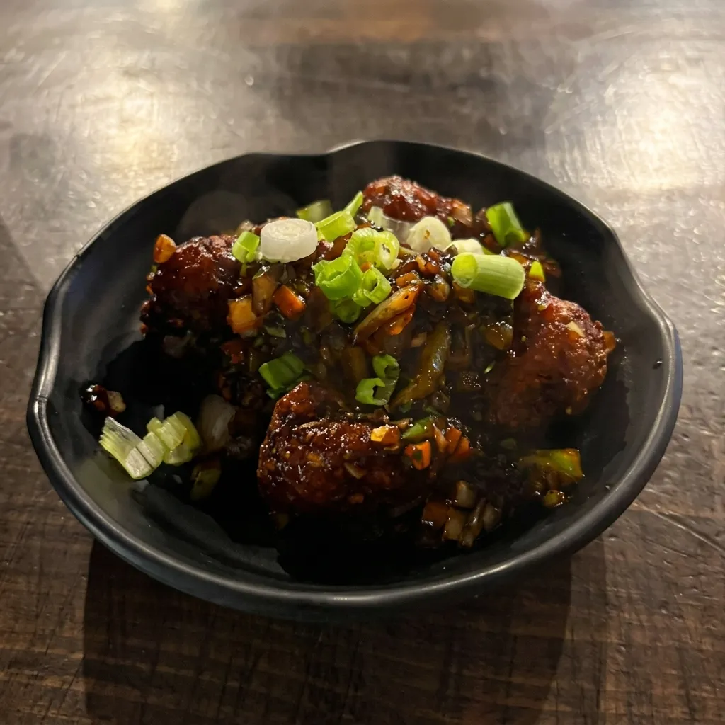 Manchurian at Mehfeel Indian Kitchen, Edmonton